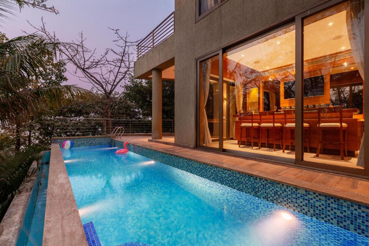 The Blue Horizon By Stayvista - Featuring A Beach-View Villa With A Swimming Pool, Indoor Games, And A Relaxing Balcony 알리바그 외부 사진